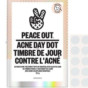 NWT 2-Pack Peace Out  Salicylic Acid Acne Day Dots